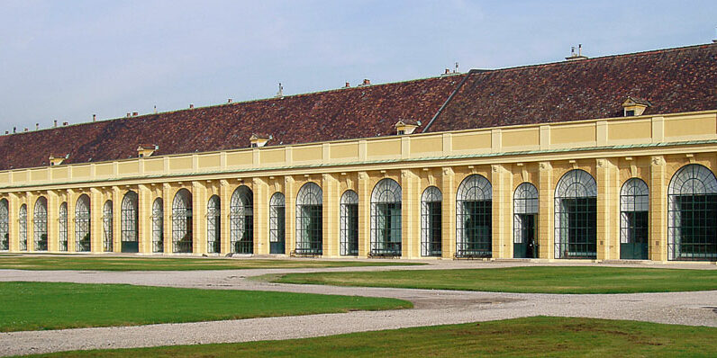 Das Schönbrunner Orangeriegbäude